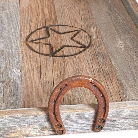 HAND CRAFTED AUTHENTIC RECLAIMED VINTAGE WOODEN TRAY, NEW - Picture 6 of 8